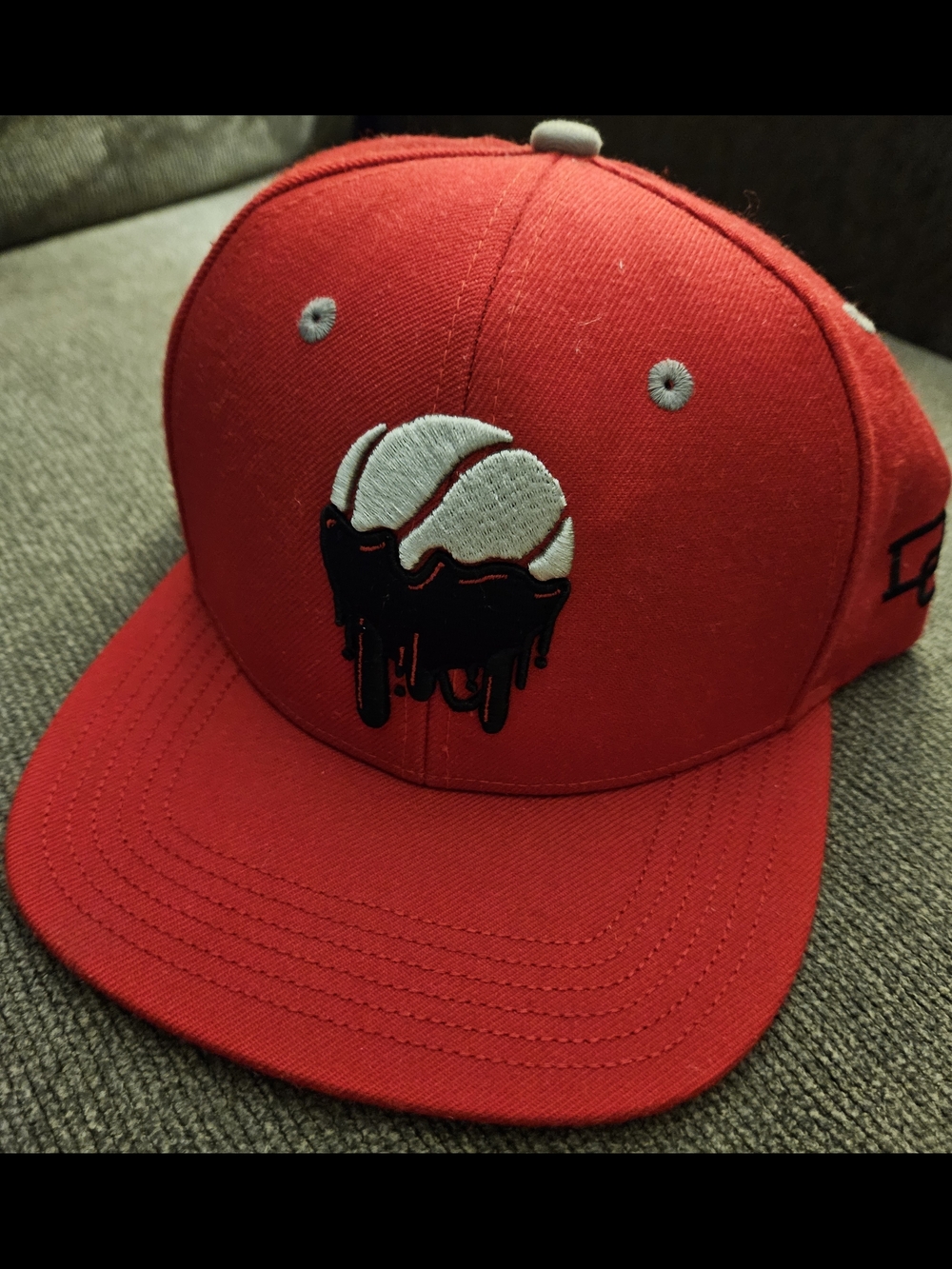 Basketball Dunk Contest All That It Takes Red Snapback Hat Cap Vintage RARE!